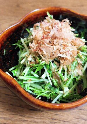 レンチン◎水菜のおかか和え◎おひたし-レシピのメイン写真