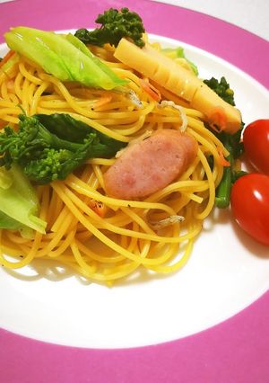 春の彩りパスタ-レシピのメイン写真