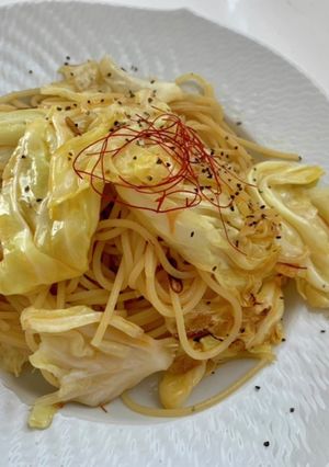 ぱすた日記/春キャベツのパスタ-レシピのメイン写真