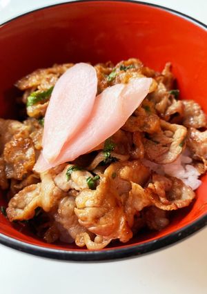さっぱりシソ豚丼-レシピのメイン写真