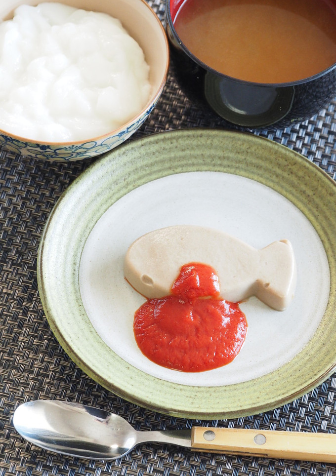 【嚥下食】さばのトマトソース添え-レシピのメイン写真