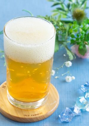 【嚥下食】とろみ付きビール-レシピのメイン写真