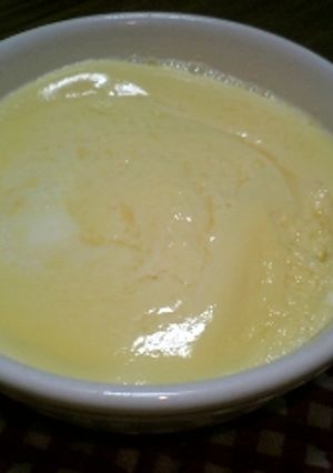 あったか　カルピス冬みかん牛乳プリン-レシピのメイン写真