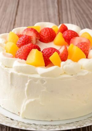 パルテノホイップで簡単！お祝いケーキ-レシピのメイン写真
