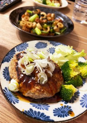節約・低カロ！ふわふわ豆腐ハンバーグ-レシピのメイン写真