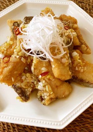 ヒラマサ、ブリの甘酢葱だれ-レシピのメイン写真
