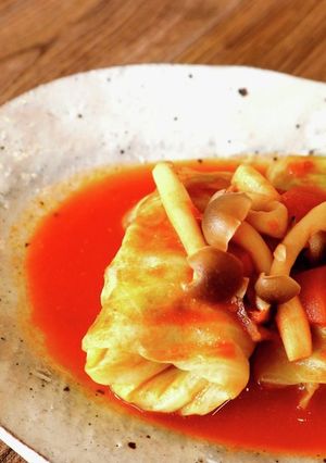ロールキャベツのトマト煮込み-レシピのメイン写真