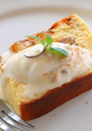 アールグレイキャラメルりんごチーズケーキ-レシピのメイン写真