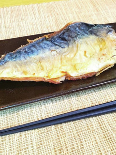 包丁使わない!フライパンで鯖の塩焼き!-レシピのメイン写真