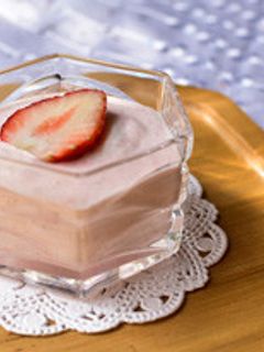 イチゴのムース-レシピのメイン写真