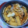 銀鮭の焼き鮭+京揚げしめじの炊き込みご飯