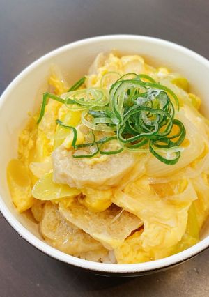 津島麩の衣笠丼風-レシピのメイン写真