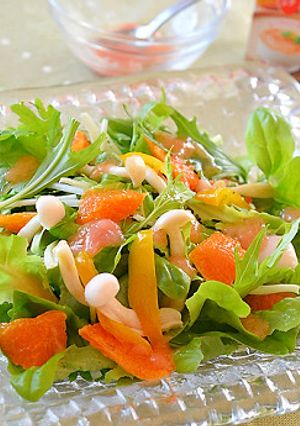 野菜がめちゃ旨 ! ビネ果ソースのサラダ-レシピのメイン写真
