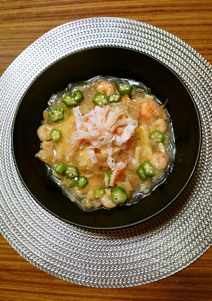 ヨウサマの減塩フカヒレ風豆腐の中華餡掛け-レシピのメイン写真