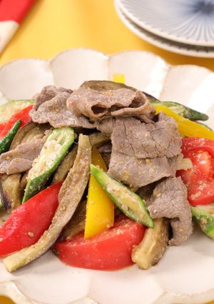 牛しゃぶと夏野菜のナムルサラダ-レシピのメイン写真