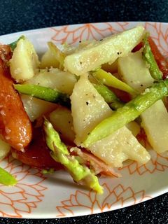 アスパラとジャガイモのバター炒め-レシピのメイン写真