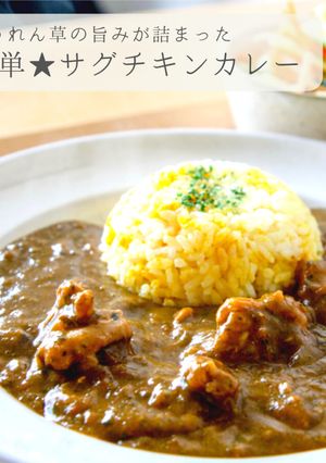 簡単★サグチキンカレー-レシピのメイン写真