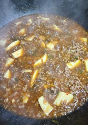 甜麺醤の麻婆豆腐-レシピのメイン写真