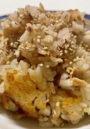 ツナの炊き込みご飯-レシピのメイン写真