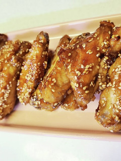 フライパンで簡単!手羽中の甘辛焼き-レシピのメイン写真