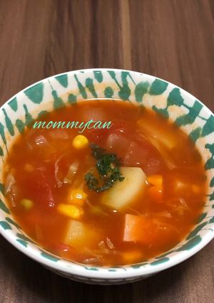 簡単☆我が家のミネストローネ-レシピのメイン写真