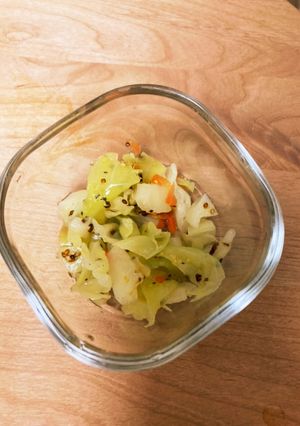 野菜の芯・切れ端で！ザワークラウト-レシピのメイン写真
