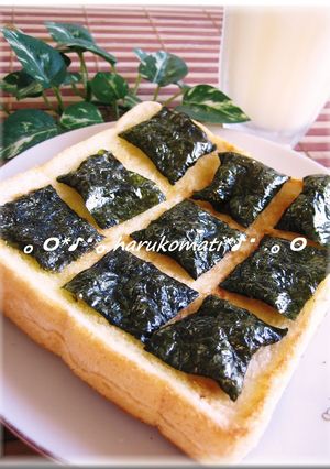 焼き海苔☆トースト-レシピのメイン写真
