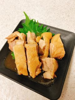 鶏もも肉の簡単レンジ蒸し-レシピのメイン写真