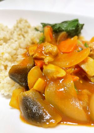 野菜たっぷりヘルシーチキンカレー-レシピのメイン写真