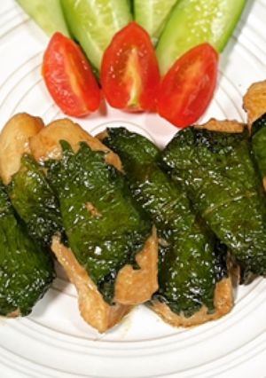 簡単鶏ムネ肉のニンニク醤油大葉巻き-レシピのメイン写真