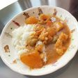 大根たっぷり♫ホルモンの根野菜カレー