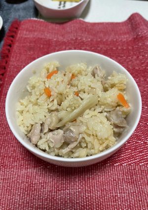 かしわご飯（覚え書き）-レシピのメイン写真