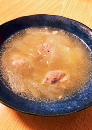 帰れ鶏肉へのコンソメスープ-レシピのメイン写真