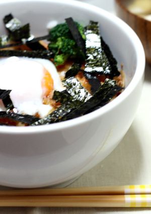 温玉かきあげ丼-レシピのメイン写真