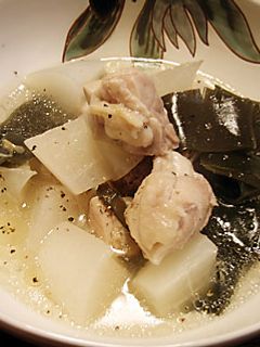 大根と鶏モモの塩煮-レシピのメイン写真