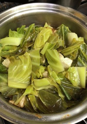 胸肉とキャベツの柔らか煮-レシピのメイン写真