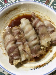 レンジで豚バラえのき巻き-レシピのメイン写真