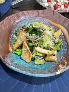 節約レシピ!厚揚げとキャベツのシラス炒め-レシピのメイン写真