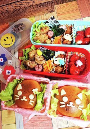 保育園遠足弁当(2022年3月)-レシピのメイン写真