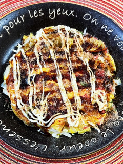 糖質オフ 白菜のお好み焼き風-レシピのメイン写真