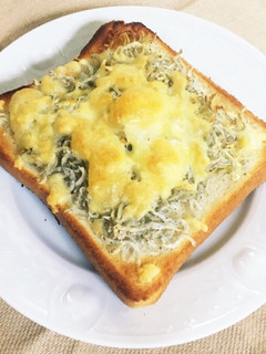 じゃこトースト-レシピのメイン写真