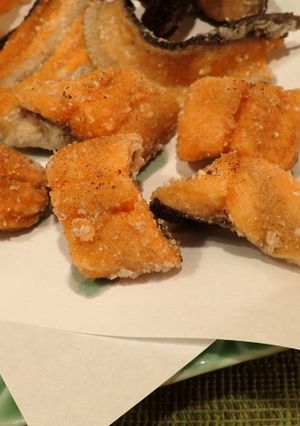 サーモンの唐揚げ-レシピのメイン写真