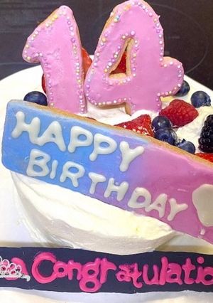 誕生日ケーキ　20220308-レシピのメイン写真