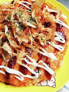 チーズがカリッとろっ♪簡単お好み焼き-レシピのメイン写真
