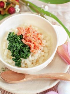 【離乳食・中期】鮭のうどん-レシピのメイン写真