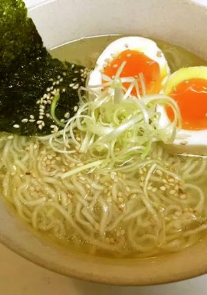 クエだし塩ラーメン-レシピのメイン写真
