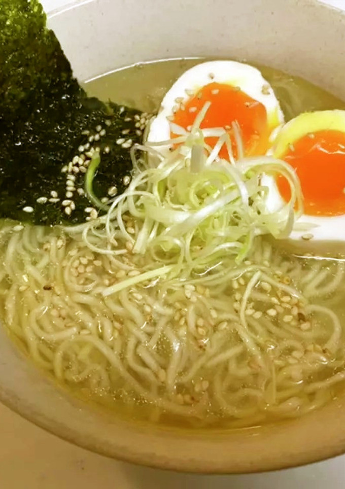 クエだし塩ラーメン-レシピのメイン写真