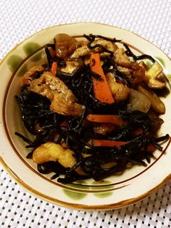 めんつゆで簡単♪ひじきの煮物-レシピのメイン写真