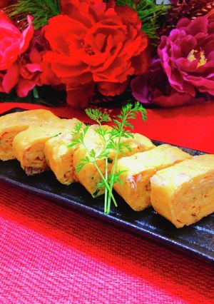 母の味~ツナとネギのシンプルな玉子焼き-レシピのメイン写真