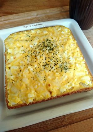 玉子チーズトースト-レシピのメイン写真